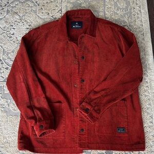 Maroon Corduroy Men's Jacket